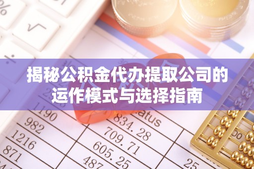广东揭秘公积金代办提取公司的运作模式与选择指南