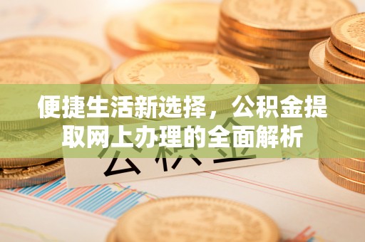 广东便捷生活新选择，公积金提取网上办理的全面解析