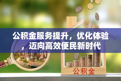 广东公积金服务提升，优化体验，迈向高效便民新时代