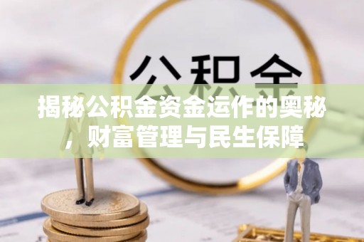 广东揭秘公积金资金运作的奥秘，财富管理与民生保障