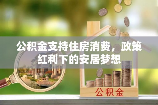 广东公积金支持住房消费，政策红利下的安居梦想