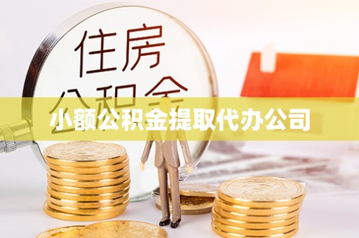 广东小额公积金提取代办公司