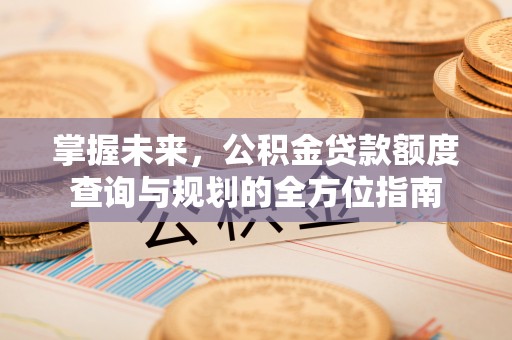 广东掌握未来，公积金贷款额度查询与规划的全方位指南