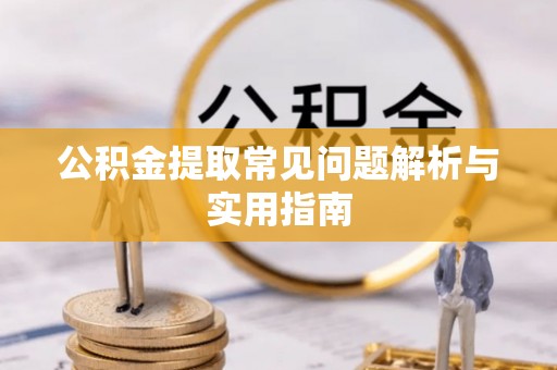 广东公积金提取常见问题解析与实用指南
