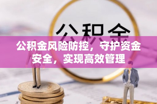 广东公积金风险防控，守护资金安全，实现高效管理