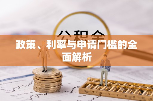 广东政策、利率与申请门槛的全面解析