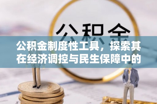 广东公积金制度性工具，探索其在经济调控与民生保障中的重要作用