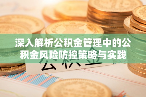 广东深入解析公积金管理中的公积金风险防控策略与实践