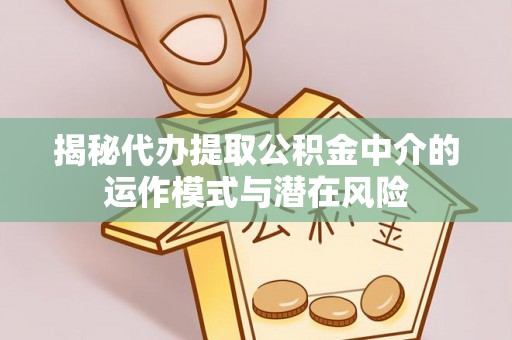 广东揭秘代办提取公积金中介的运作模式与潜在风险