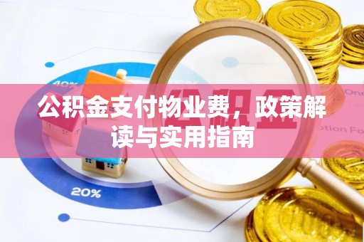 广东公积金支付物业费，政策解读与实用指南