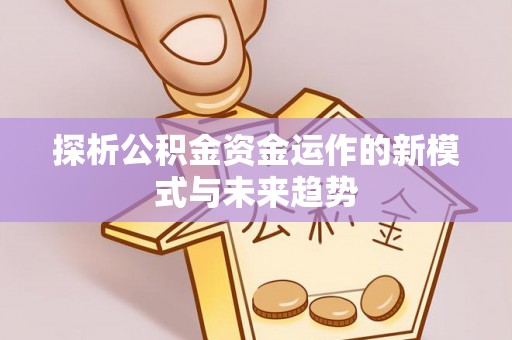 广东探析公积金资金运作的新模式与未来趋势