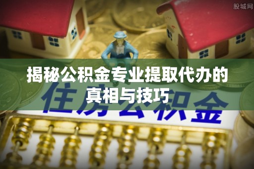 广东揭秘公积金专业提取代办的真相与技巧